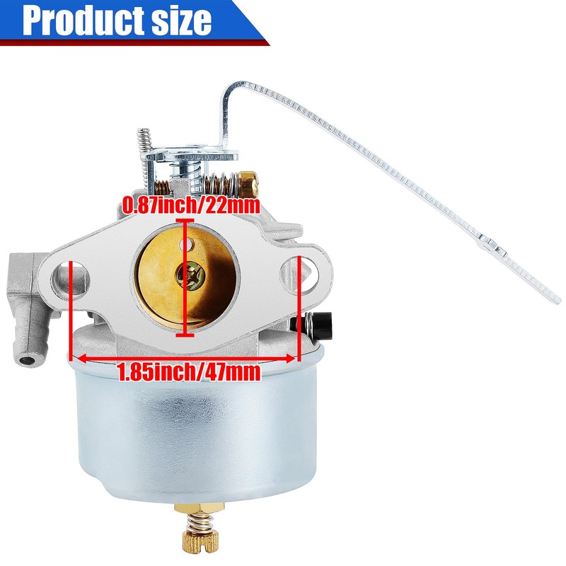 SOAJEE Carburetor Compatible with Troy Bilt Tuffy Tiller 12060 3HP
