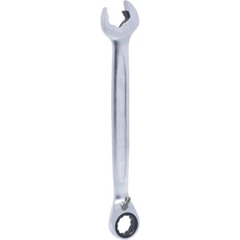 KS Tools 503.5919 DUO GEARplus combination spanner with ratchet mechanism in ring and open jaw, reversible 19mm