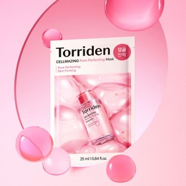 토리든 셀메이징 저분자 콜라겐 모공 탄력 마스크 10매+(모공 앰플 10ML 증정) Torriden Cell-Mesizing Low-Molecular Collagen Pore Elasticity Mask 10 Sheets + (Free Pore Ampoule 10ML)