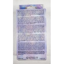 Kiss Voguish 28 Fantasy Gel Nails Glue Included Snowman Winter Snow Short Length