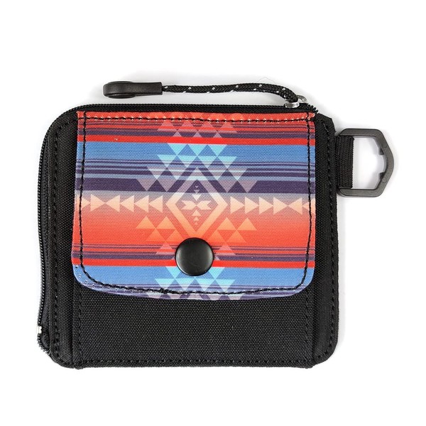 TRIUMPHAL Men's and Women's Open Coin Purse, Bi-fold Wallet, Nylon
