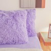 HAIHUA Faux Fur Fluffy Pillow Case, Soft Decorative Fuzzy Pillow