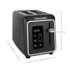 Kalorik Toaster Designer Series 2-Slice with Large LED Display and