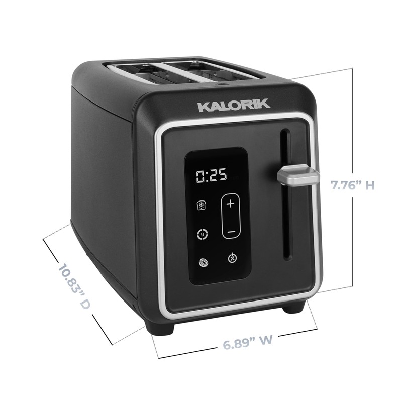 Kalorik Toaster Designer Series 2-Slice with Large LED Display and