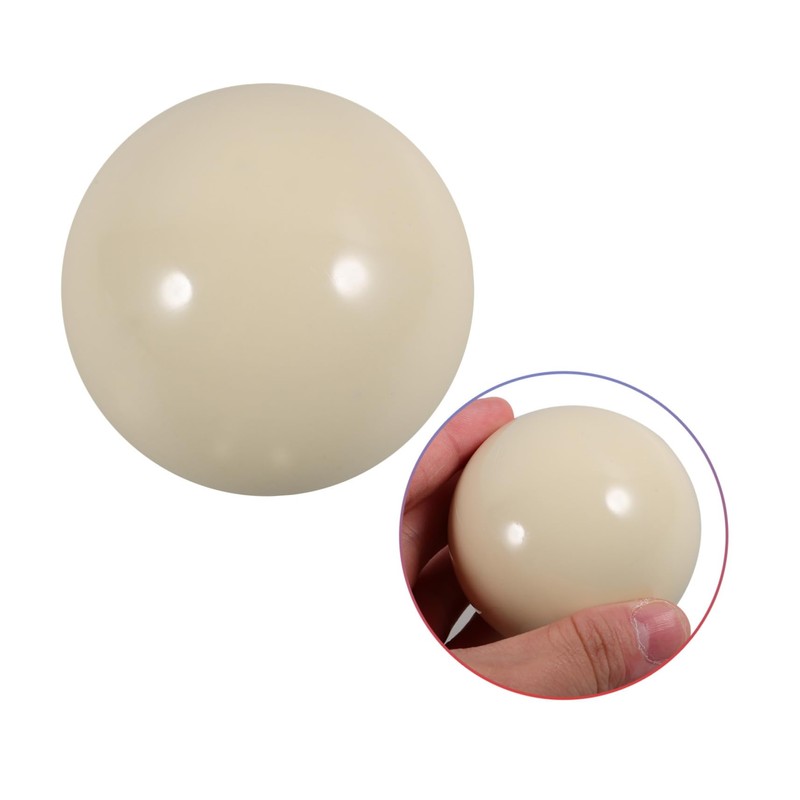 Totority Billiard Training Ball Durable Resin Billiard Cue Ball for