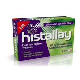 Histallay 120 mg Film-Coated Tablets - 30 Tablets