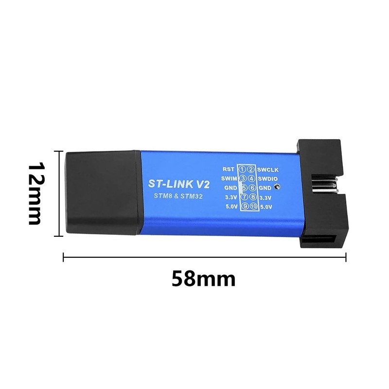 3pcs ST-Link V2 Programming Device Emulator Downloader (Random Color) with
