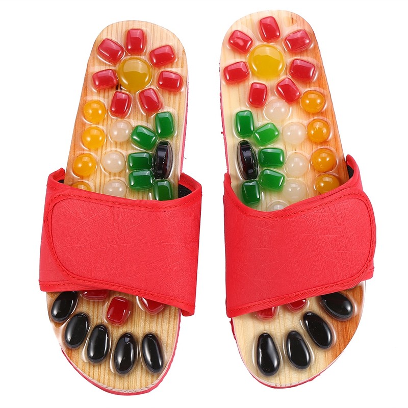 Massage Slippers Health Care Blood Activating Foot Relaxation Massager Shoes