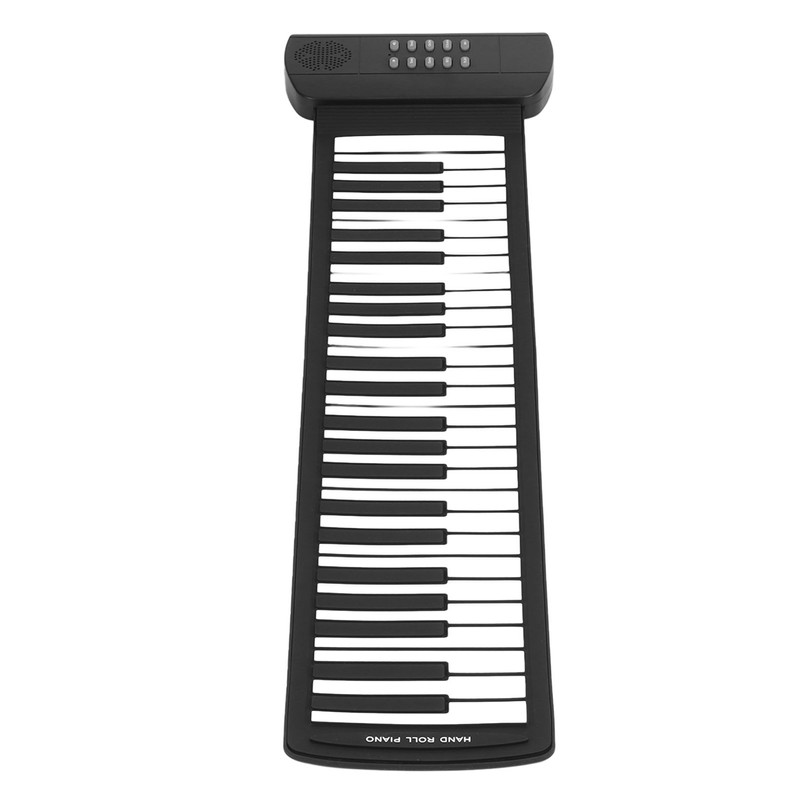 Roll Up Piano 49 Keys 4D Surround Sound USB Battery