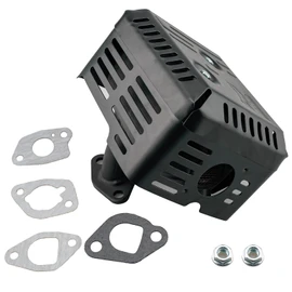 JJing Muffler for Honda GX160 GX200 GX120 GX140 GX110 Engine Harbor Freight Predator 212cc 173cc engine