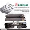 Kolti 3x3 Pool Cue Case, Heavy Duty Oxford Wear-Resistant Soft