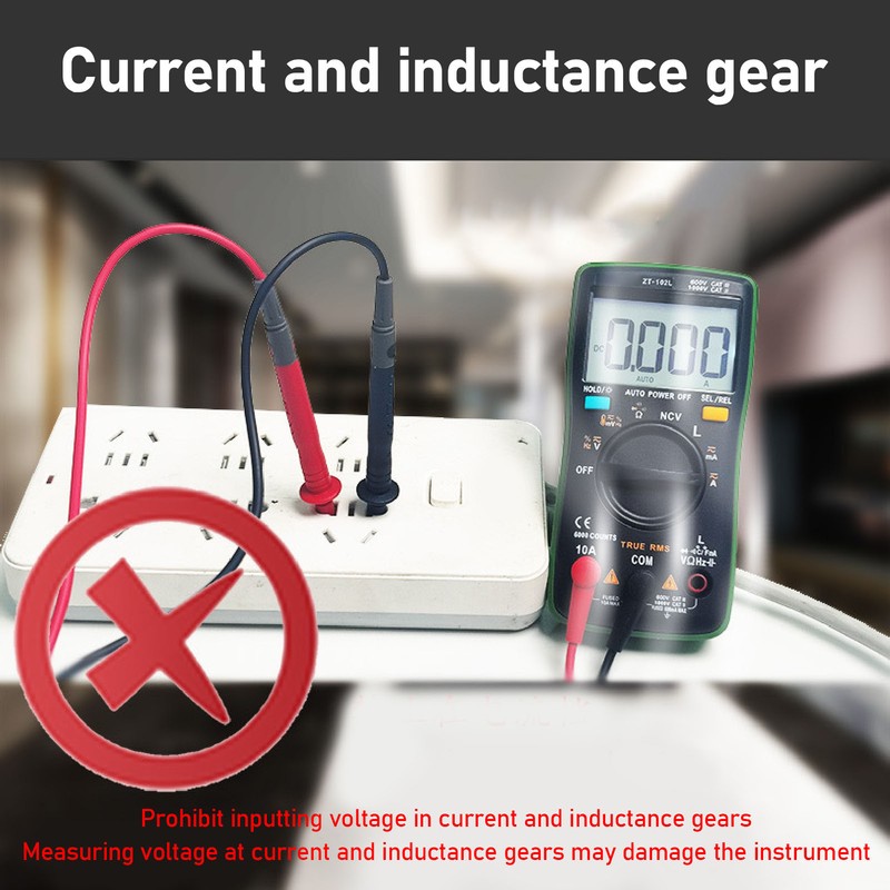 Digital Multimeter High Accuracy Inductance Capacitance Resistance Tester LCR Meter
