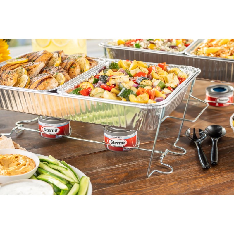 Sterno Fuel Cans - 6-Hour Burn, (6-Pack) Chafing Dish Fuel