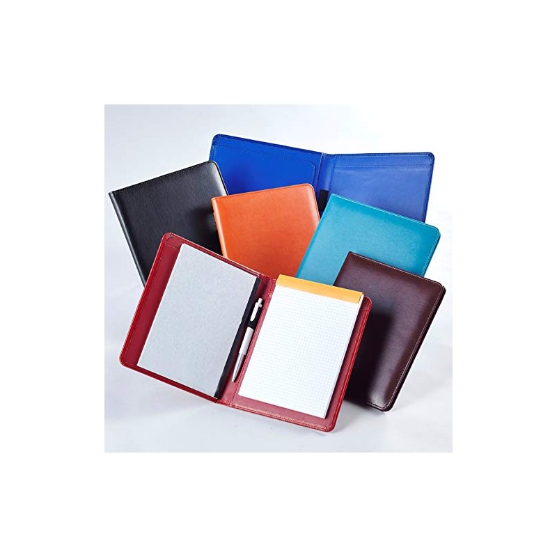 Gulfstream Report Pad & Note Folder PU Leather A5 Navy