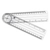 Rehabilitation Advantage Plastic Spinal Goniometer 360 Degree ISOM