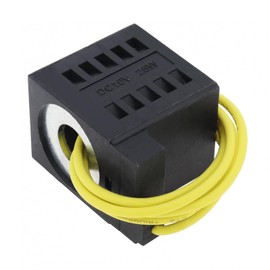 CLAHJQX Replacement Dump Trailer Solenoid 10226-08 Solenoid Coil 10V DC / 25W Single Lead Wire Fits Valve Stem Series 08, 80, 88, and 98