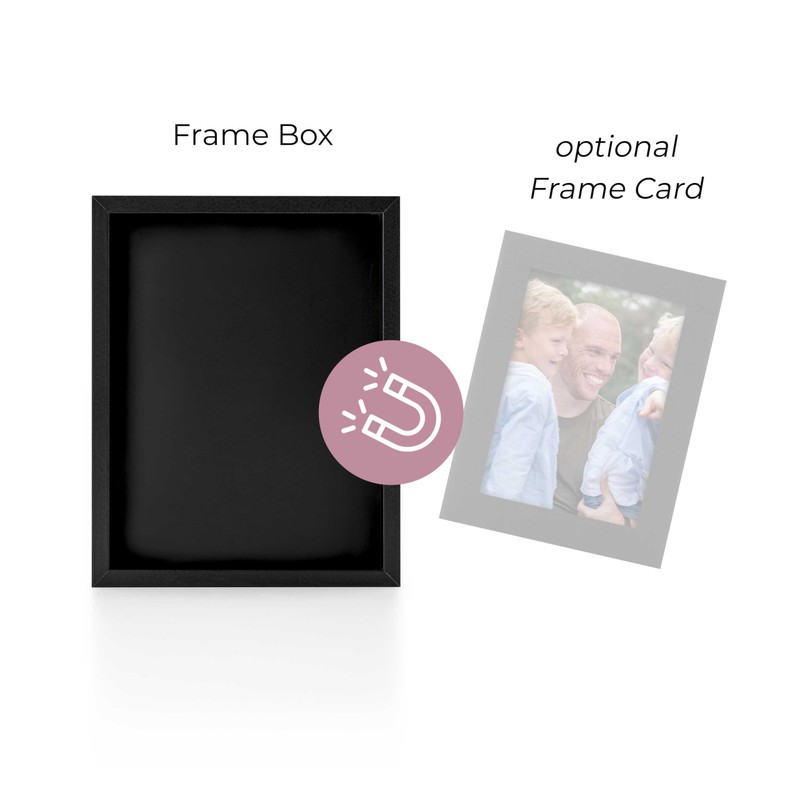 pixolo Frame Box Picture Frame with Magnetic Backing Board 20