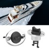2pcs 316 Stainless Steel Marine Drain Plug Oval Garboard Transom