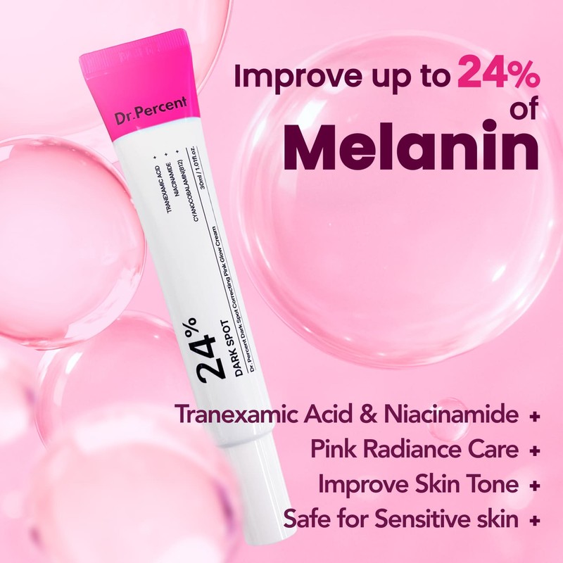 Dr.Percent [Dr.Percent]*TIMEDEAL* Dark Spot 24% Correcting Pink Glow Cream 30ml