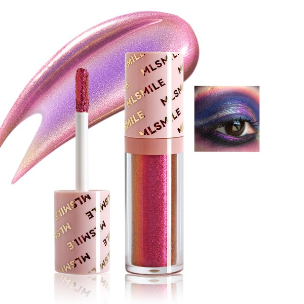 MIESCHER Metallic Liquid Chameleon Eyeshadow for Multi-Dimensional Eye Looks, Moisturizing