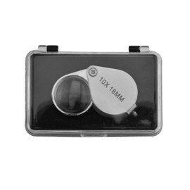 SE 10 x 18mm Jeweler's Loupe, Chrome Plated - MJ381018C