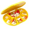 VitaCarry 8-Compartment Travel Vitamin, Medication, and Supplement Pill Box, Holds
