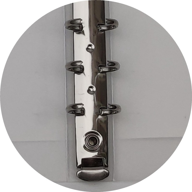 PP Binder Covers 3 Pack A5 A6 B5 Loose Leaf