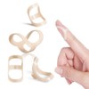 UAKIKAU Oval Finger Splint 8 pcs, Finger Splints for Arthritis,