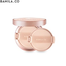 BANILA CO Covericious Skin Fit Cushion SPF40 PA++ 14g*2ea, Color:23 Peanut