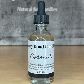 2oz Aroma Scented Diffuser Oil for Home Fragrance:_Coconut
