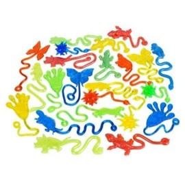 5STARS N&R 25 Assorted Sticky Stretchy Toys Fun Party Favor