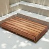 Acacia Wood Step Platform (25'' L x 16'' W x