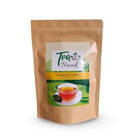 Tea Break Second Flush Darjeeling Long Leaf Black Tea, 250g, Premium Loose Tea