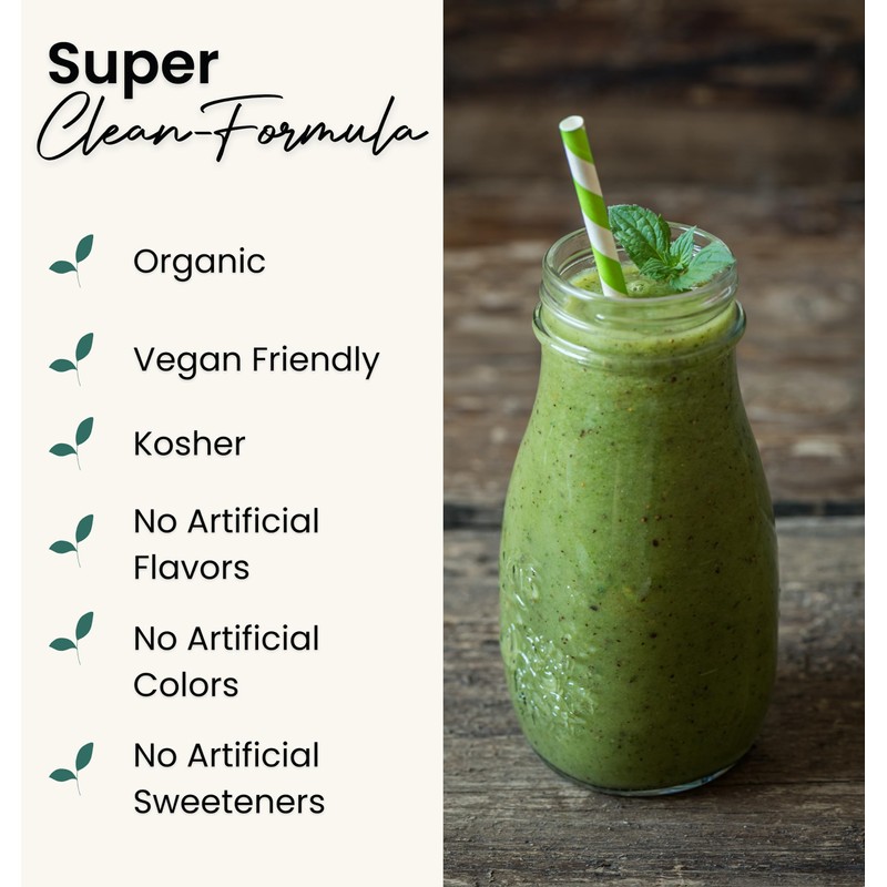 OMG! Superfoods Pure and Organic Moringa Powder - USDA Certified