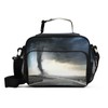 Blueangle Black Tornado Lunch Bags for Women&Men, Shoulder Strap Lunch