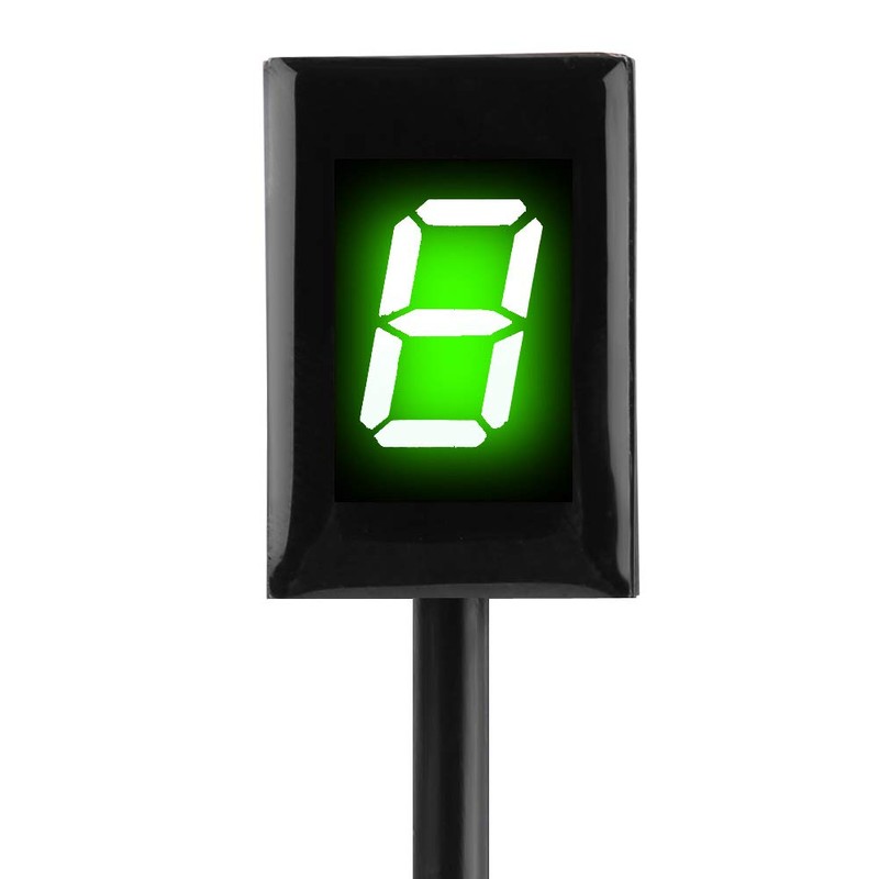 Broco Motorcycle Gear Indicator, Waterproof Display, Motorcycle Display, ECU Plug