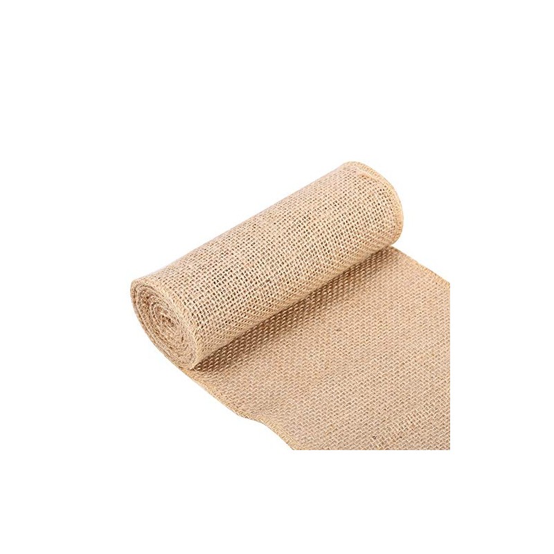 Party Table Runner, Natural Burlap Table Runner, Linen Party Runner