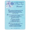 Xpress Yourself Loving Memory Graveside Memorial Card & Holder 5.75