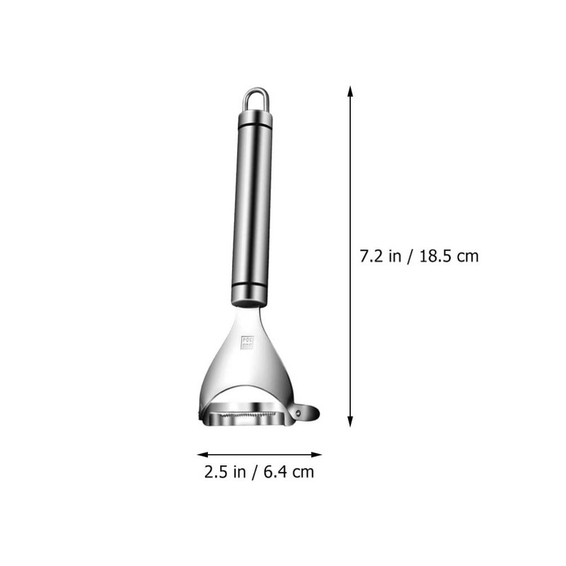 Kichvoe Stainless Steel Corn Peeler Ergonomic Handle Portable Corn Remover