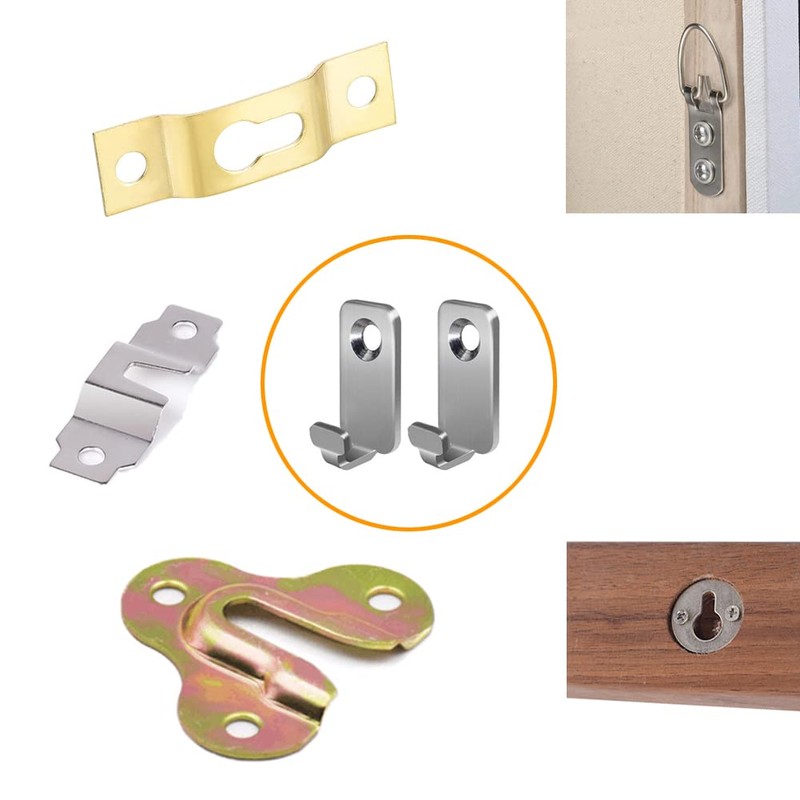 Adiyer 10pcs Heavy Duty T-Head J-Shaped Hangers 304 Stainless Steel