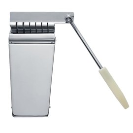 KAISH Long Version Electric Guitar Vibrola Tremolo Bridge Tailpiece Vibrato Tailpiece for LP/SG/ES Guitar Chrome