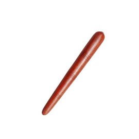 나무 지압봉 다이얼 스틱 마사지 경락펜 발바닥 도구 Wooden Acupressure Stick Dial Massage Stick Reflexology Pen Foot Roller Tool [Brown]