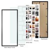 QUTREY Collage Picture Frame 4x6, 20 Opening Black Large Photo