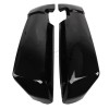 Unbranded Motor Gloss Black Radiator Side Cover Shroud For Harley