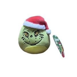 Squishmallows The Grinch in Santa Hat 6”Inch Soft Plush NWT