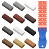 NUTKIT 19PCS Laminate Floor Repair Kit, Laminate Worktop Repair Kit