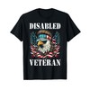 Disabled Veteran Dad Grandpa Veteran disabled but deadly T-Shirt
