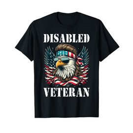 Disabled Veteran Dad Grandpa Veteran disabled but deadly T-Shirt