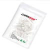 Chanzon 100 pcs 3mm Yellow Diffused LED Diode Lights (Frosted