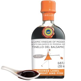 IL TINELLO Balsamic Vinegar of Modena IGP, Orange Label, 250ml (8.5 fl oz) – Aceto Balsamico di Modena Product of Italy (Orange Label)